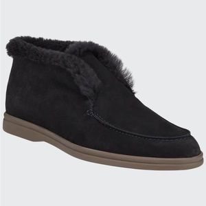 Loro Piana Open Walk Suede with Fur 37.5